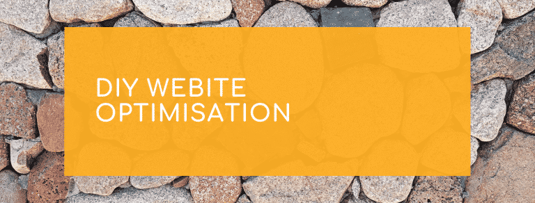DIY Website Optimisation