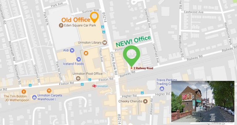New offices in Urmston
