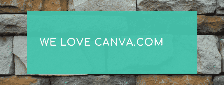 We love canva