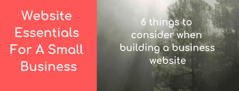 Website Essentials For A Small Business
