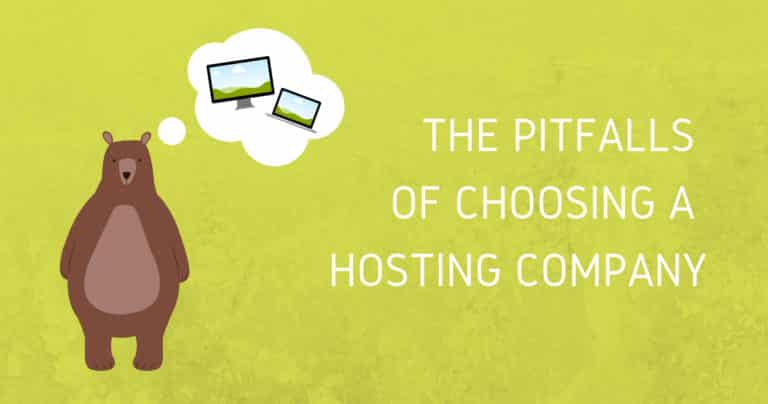 choosing a hosting company