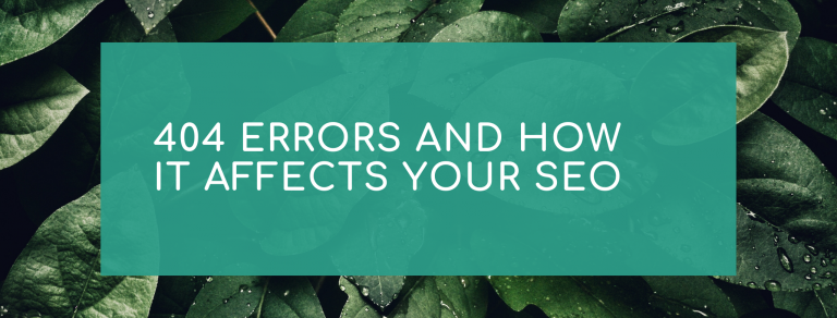 404 errors and how it affects your SEO