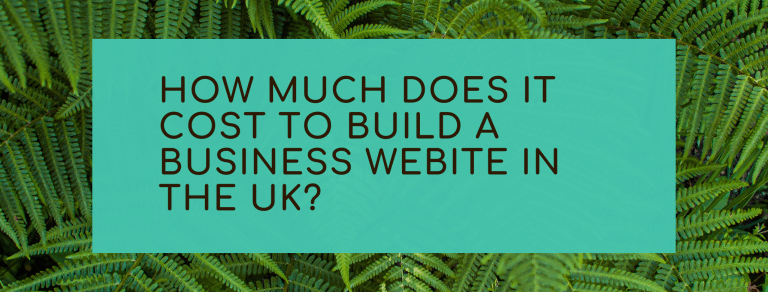 How much does a uk website cost