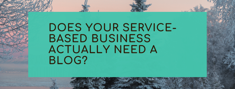 Does Your Service-Based Business Actually Need a Blog? The Honest Answer
